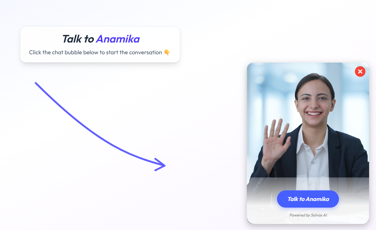 Solvox AI Voice Agent Illustration